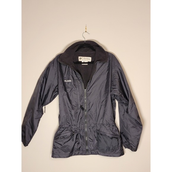 Columbia Other - Columbia  Waterproof Interchange Jacket Men's Size M Black Fleece Lined